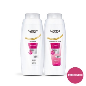 NANTYR ACONDICIONADOR KERATINA ANTI FRIZZ 630ml NUEVO